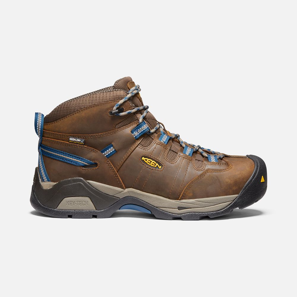 Cizme Keen Romania Barbati Maro Detroit Xt Waterproof (Steel Toe) 1709-PFYNC